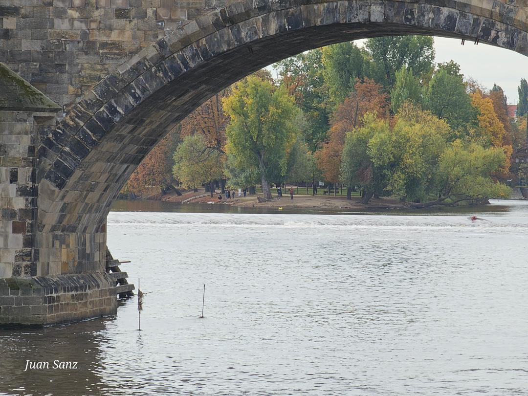 Bridge over the Vltava river 