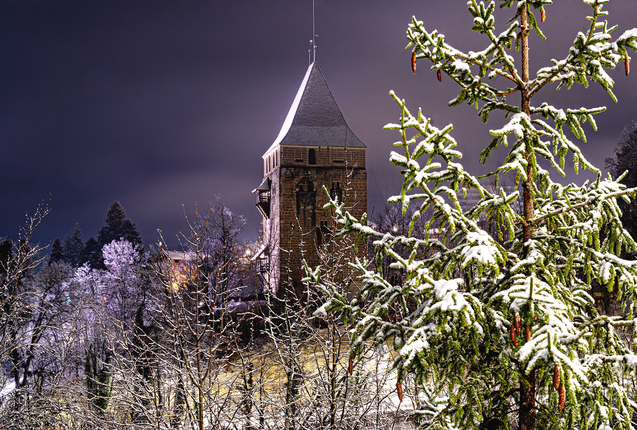 The Red Tower, Fribourg, Switzerland